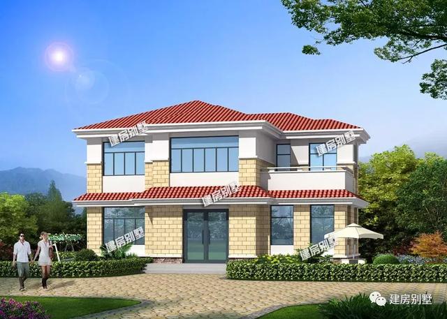 3棟別墅設(shè)計(jì)圖，簡(jiǎn)單實(shí)用，隨便建一棟就讓人羨慕