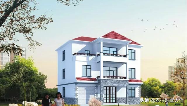 12款帶車庫的農(nóng)村別墅設(shè)計(jì)圖，既經(jīng)濟(jì)又實(shí)用，最低18萬就能建好