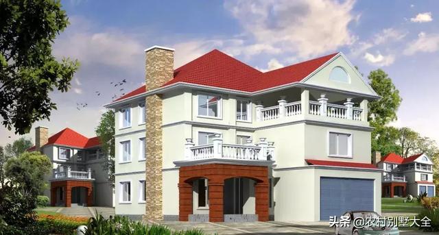 12款帶車庫的農(nóng)村別墅設(shè)計(jì)圖，既經(jīng)濟(jì)又實(shí)用，最低18萬就能建好