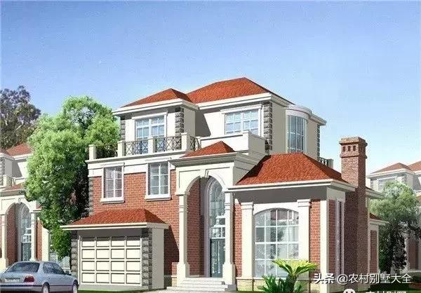 12款帶車庫的農(nóng)村別墅設(shè)計(jì)圖，既經(jīng)濟(jì)又實(shí)用，最低18萬就能建好