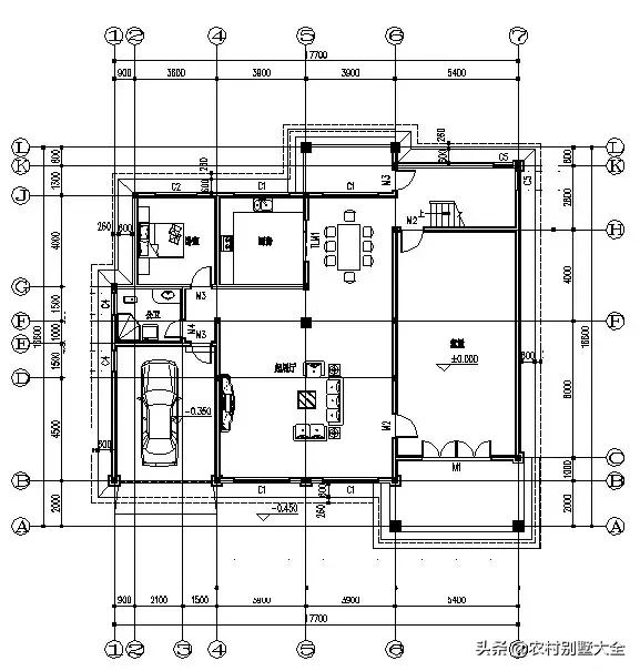 12款帶車庫的農(nóng)村別墅設(shè)計(jì)圖，既經(jīng)濟(jì)又實(shí)用，最低18萬就能建好
