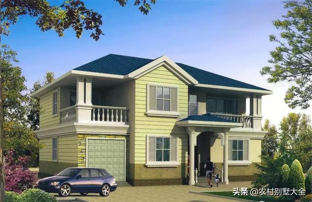 12款帶車庫的農(nóng)村別墅設(shè)計(jì)圖，既經(jīng)濟(jì)又實(shí)用，最低18萬就能建好