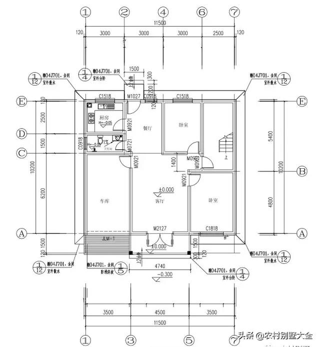 12款帶車庫的農(nóng)村別墅設(shè)計(jì)圖，既經(jīng)濟(jì)又實(shí)用，最低18萬就能建好
