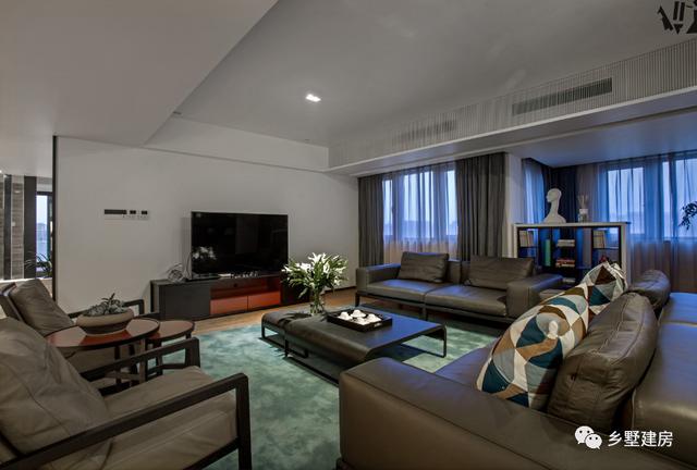 現代風三層農村別墅設計圖，簡約大氣，有強烈的時尚感