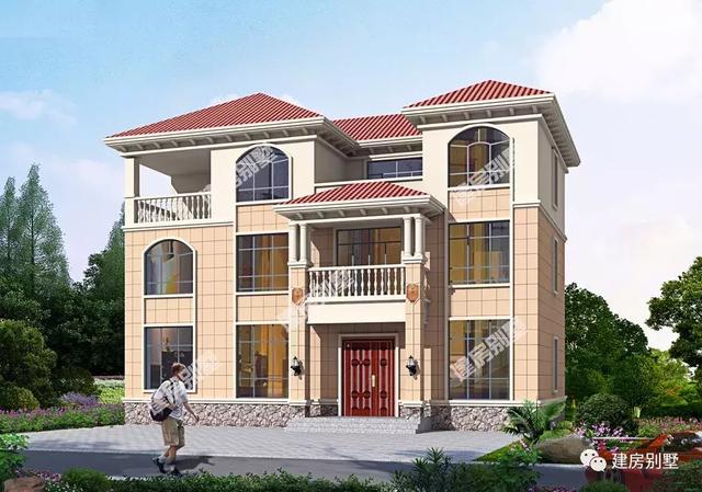 開間15.9米的兩棟農(nóng)村自建房設(shè)計圖，造價經(jīng)濟，適合自建