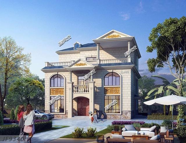 造價50萬左右二層自建別墅設(shè)計圖，布局，外觀都沒得挑，越住越舒服