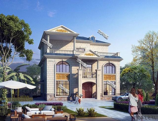 造價50萬左右二層自建別墅設(shè)計圖，布局，外觀都沒得挑，越住越舒服