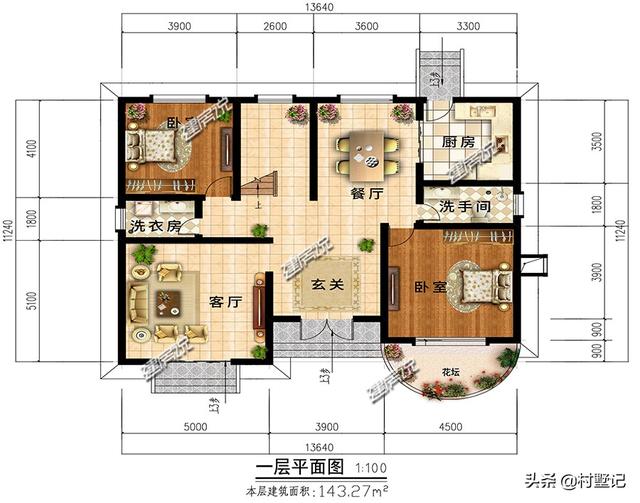 浙江溫州2兄弟的漂亮別墅設(shè)計(jì)圖，房子建好了，全家人高興得不得了