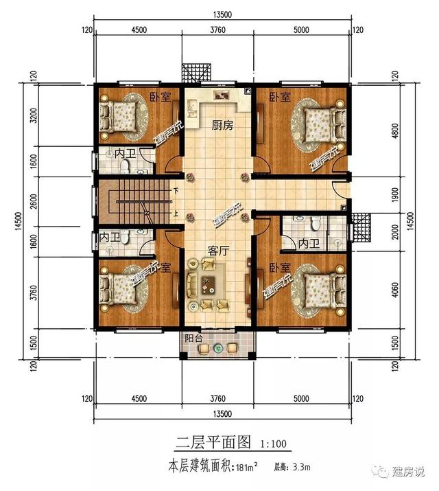 三層歐式別墅設(shè)計(jì)圖，建一套過很久都不會過時