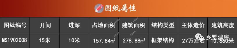 二層花園別墅設計圖，給人以清新自然的視覺感受