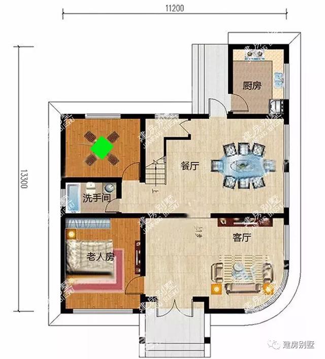 分享兩棟自建房設(shè)計(jì)圖，單看外觀就覺得這別墅很不錯(cuò)