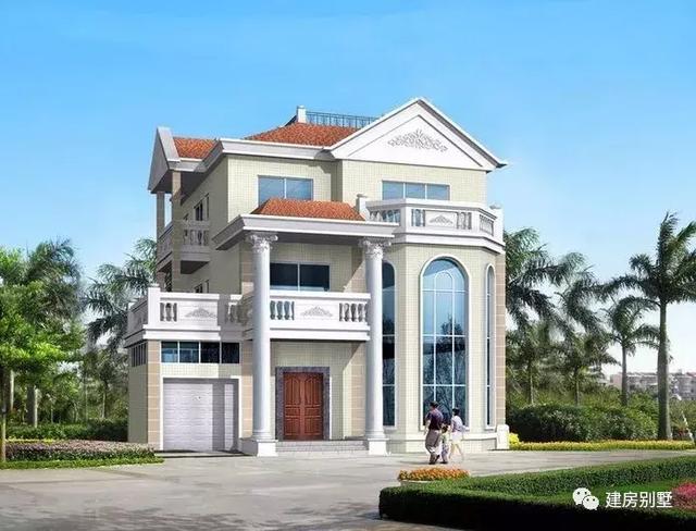 兩棟帶挑空客廳設(shè)計的復(fù)式別墅設(shè)計圖，看著就很吸睛