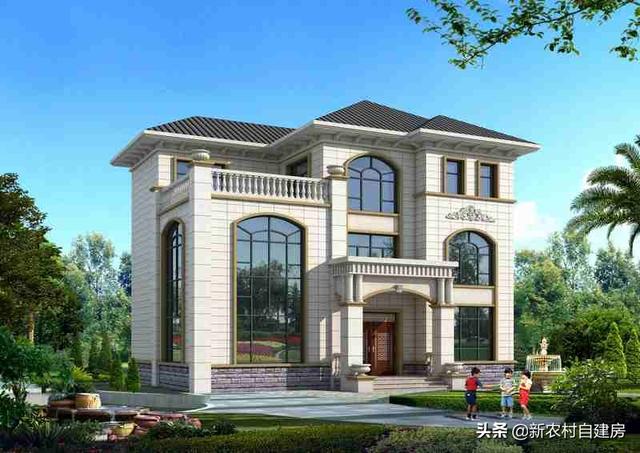 農村自建房設計圖助你完成豪宅夢，只需要花費幾十萬