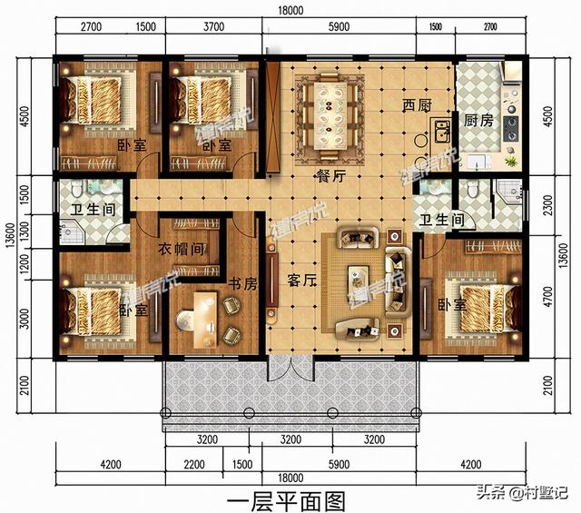 分享10棟一層農(nóng)村別墅設(shè)計圖，在城里買房不如回農(nóng)村建一棟別墅！