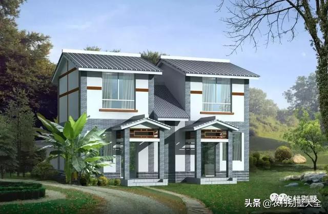 帶堂屋、庭院的農(nóng)村自建房設(shè)計(jì)圖，看了之后你一定會(huì)喜歡的