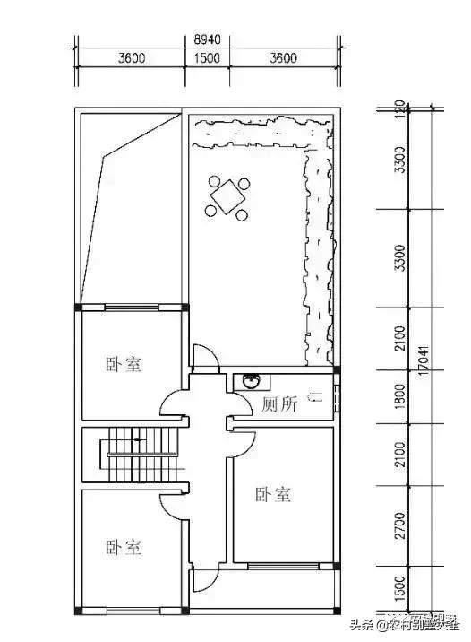 帶堂屋、庭院的農(nóng)村自建房設(shè)計(jì)圖，看了之后你一定會(huì)喜歡的