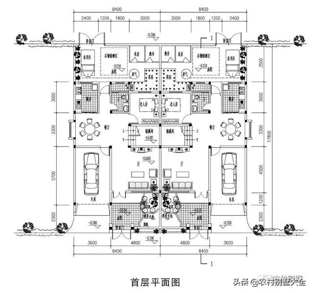 帶堂屋、庭院的農(nóng)村自建房設(shè)計(jì)圖，看了之后你一定會(huì)喜歡的