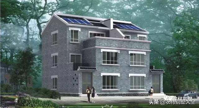 帶堂屋、庭院的農(nóng)村自建房設(shè)計(jì)圖，看了之后你一定會(huì)喜歡的