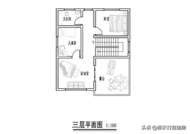 這款徽派新中式別墅設(shè)計(jì)圖，設(shè)計(jì)布局非常細(xì)心，層次感十足