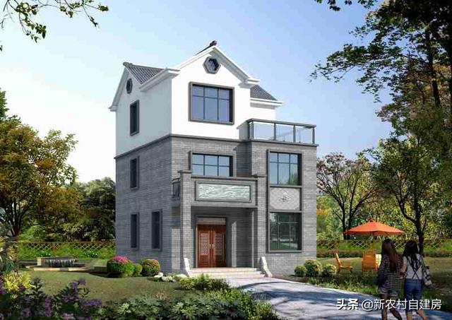 這款徽派新中式別墅設(shè)計(jì)圖，設(shè)計(jì)布局非常細(xì)心，層次感十足