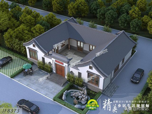 精選10款一層農(nóng)村別墅設(shè)計(jì)圖， 在城里買房不如回農(nóng)村建一棟別墅！