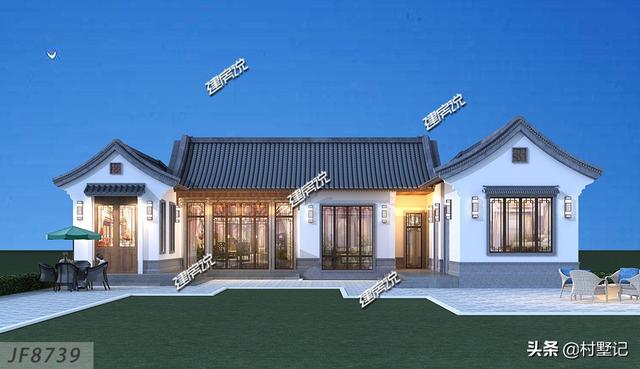 精選10款一層農(nóng)村別墅設(shè)計(jì)圖， 在城里買房不如回農(nóng)村建一棟別墅！