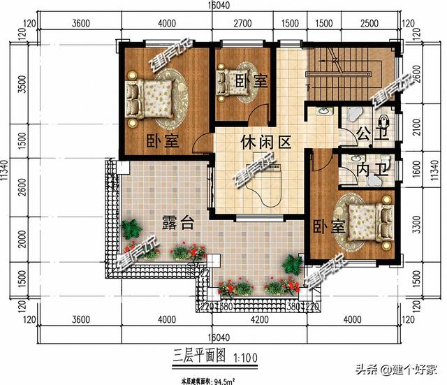農(nóng)村別墅設(shè)計(jì)圖戶型很多，要算得上經(jīng)濟(jì)實(shí)惠的，還得數(shù)三層農(nóng)村別墅