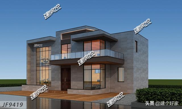 現(xiàn)代風(fēng)別墅設(shè)計(jì)圖，獨(dú)有的簡約、線條感與抽象派的藝術(shù)氣質(zhì)，在眾風(fēng)格中也是獨(dú)樹一幟