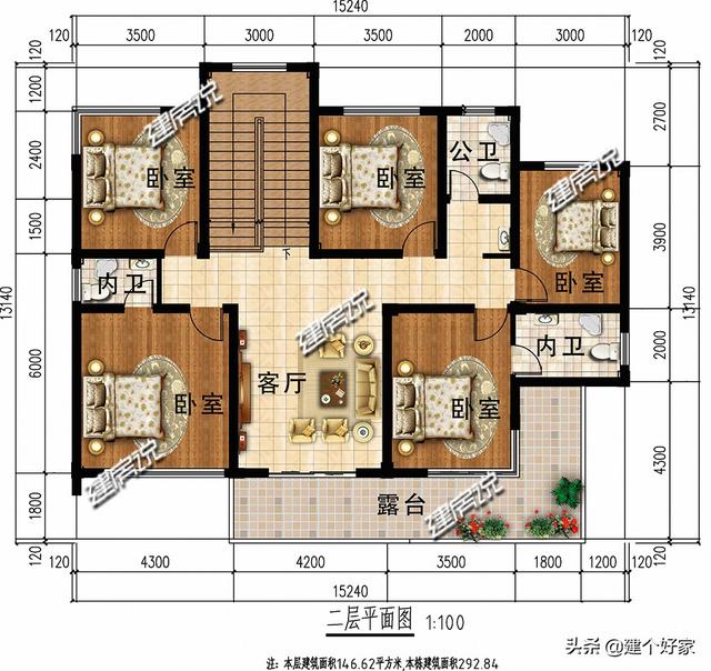 現(xiàn)代風(fēng)別墅設(shè)計(jì)圖，獨(dú)有的簡約、線條感與抽象派的藝術(shù)氣質(zhì)，在眾風(fēng)格中也是獨(dú)樹一幟