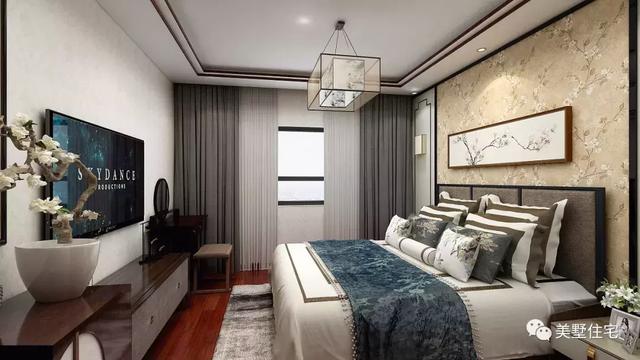 帶9間臥室的三層農(nóng)村別墅設(shè)計(jì)圖，這款別墅外觀簡潔清爽，更顯鄉(xiāng)居生活的溫馨