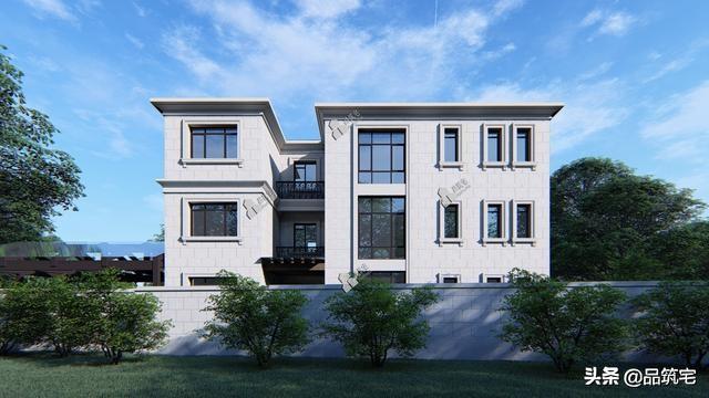 三層法式別墅設(shè)計圖，層次感豐富，法式細(xì)節(jié)細(xì)致到位，絕對的經(jīng)典