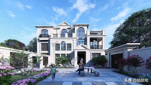 三層法式別墅設(shè)計圖，層次感豐富，法式細(xì)節(jié)細(xì)致到位，絕對的經(jīng)典