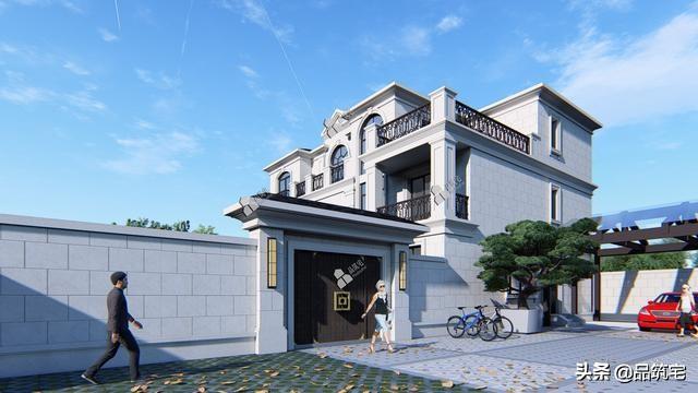 三層法式別墅設(shè)計圖，層次感豐富，法式細(xì)節(jié)細(xì)致到位，絕對的經(jīng)典