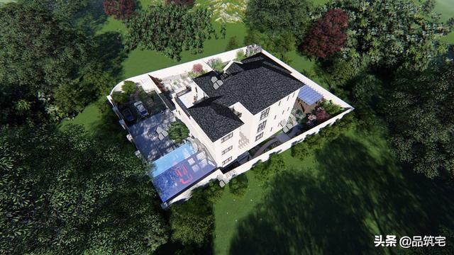 三層法式別墅設(shè)計圖，層次感豐富，法式細(xì)節(jié)細(xì)致到位，絕對的經(jīng)典