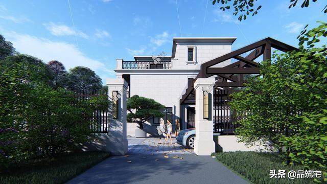 三層法式別墅設(shè)計圖，層次感豐富，法式細(xì)節(jié)細(xì)致到位，絕對的經(jīng)典