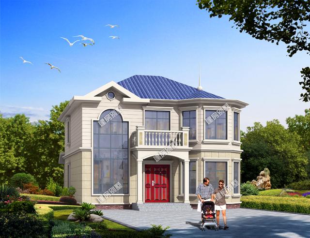 3棟開間11.2米別墅設計圖，外觀精致，戶型方方正正