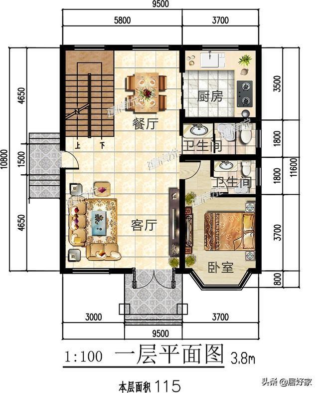 分享幾款二層別墅設(shè)計圖，選一款別墅建在老家，經(jīng)濟(jì)又實用