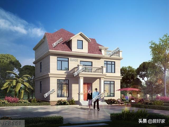 分享幾款二層別墅設(shè)計圖，選一款別墅建在老家，經(jīng)濟(jì)又實用