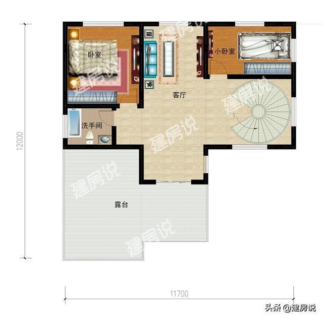 30萬三層別墅設計圖，在農(nóng)村建房的話，建三層最實用