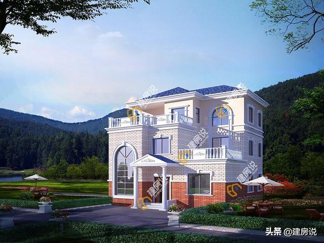 30萬三層別墅設計圖，在農(nóng)村建房的話，建三層最實用