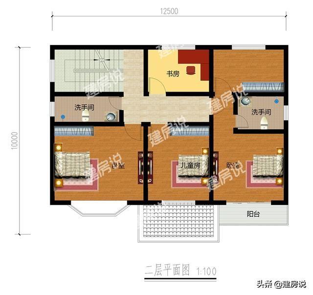 30萬三層別墅設計圖，在農(nóng)村建房的話，建三層最實用