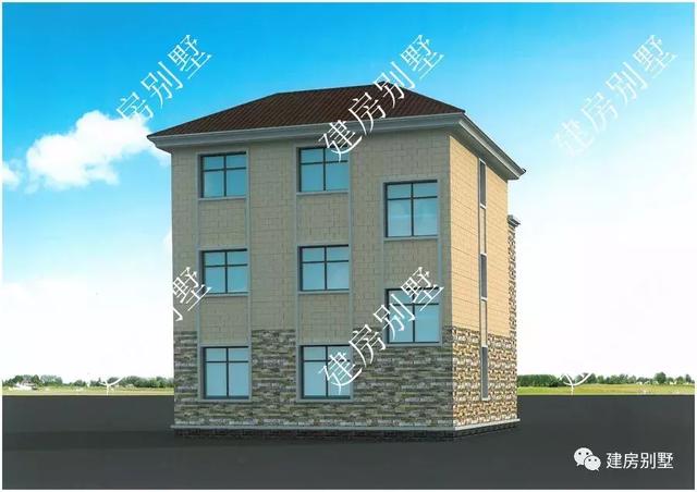 兩棟開間9米多的三層自建房設(shè)計(jì)圖，精致美觀，布局實(shí)用