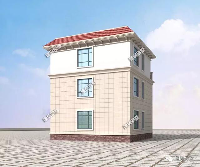 兩棟開間9米多的三層自建房設(shè)計(jì)圖，精致美觀，布局實(shí)用