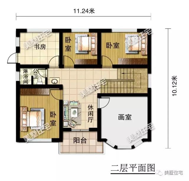 5套符合宅基地審批的農(nóng)村別墅設(shè)計圖，占地不超120平方米，看中哪套即可立即開工