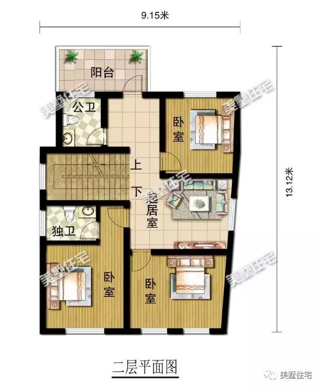5套符合宅基地審批的農(nóng)村別墅設(shè)計圖，占地不超120平方米，看中哪套即可立即開工