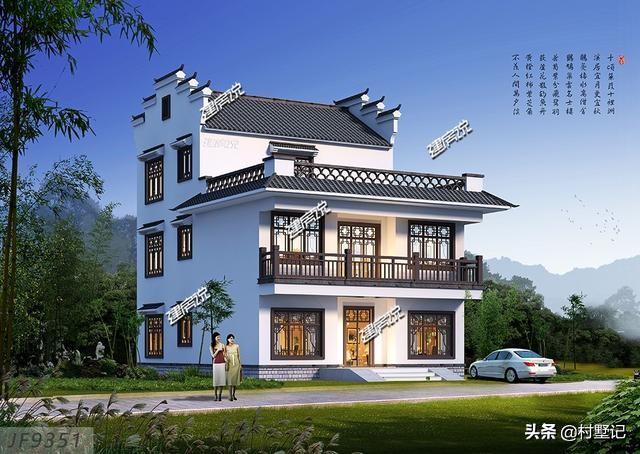 3款中式別墅設(shè)計(jì)圖任你選，經(jīng)典雅致，書香氣息