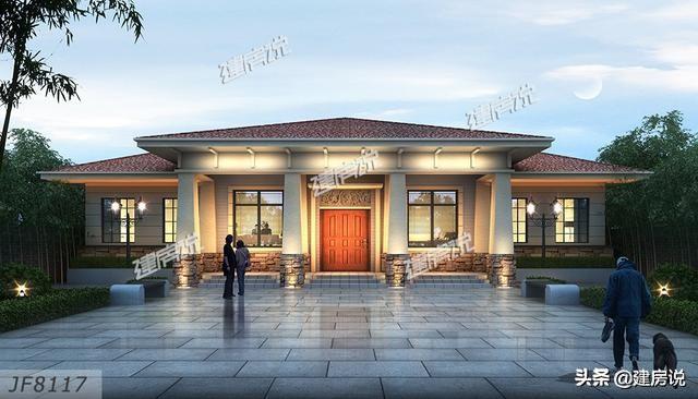 精選5款一層別墅設(shè)計(jì)圖，買房不如蓋別墅！美到爆！看完趕緊把圖紙收藏了