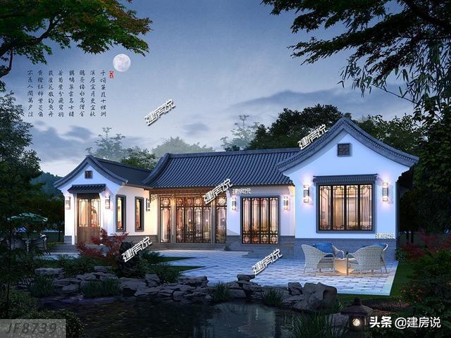 精選5款一層別墅設(shè)計(jì)圖，買房不如蓋別墅！美到爆！看完趕緊把圖紙收藏了