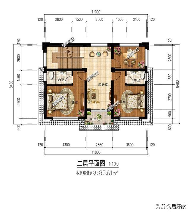 5款別墅設(shè)計(jì)圖紙，房子建得這么漂亮，再也不用怕娶不到媳婦了！