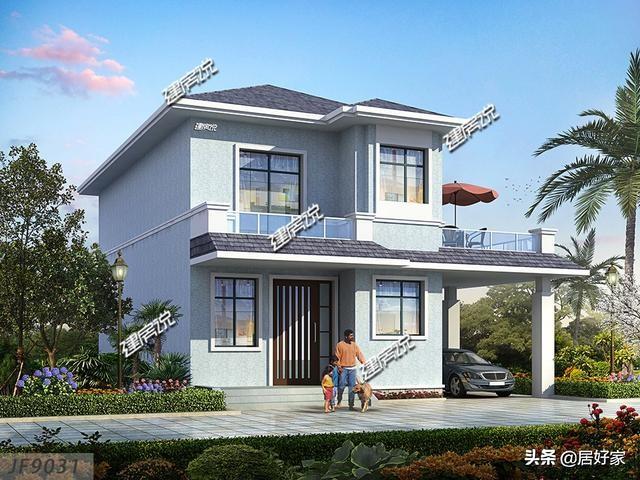 5款別墅設(shè)計(jì)圖紙，房子建得這么漂亮，再也不用怕娶不到媳婦了！